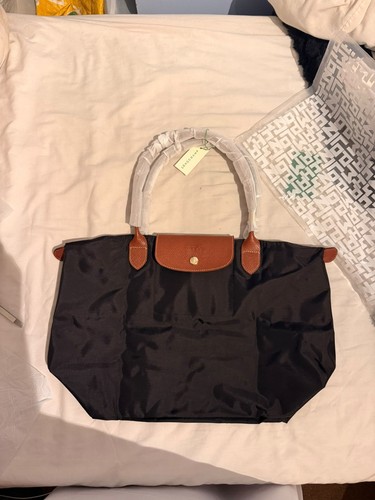 Large black tote - bag, shoulder