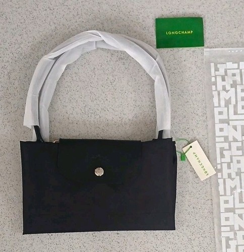 Longchamp black canvas - longchamp,