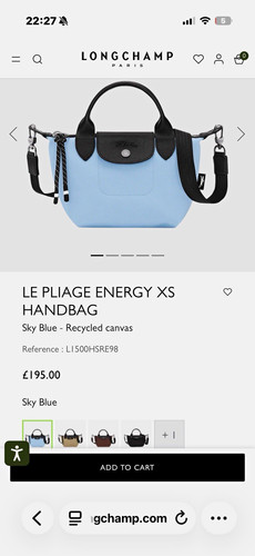 Longchamp pliage energy - le, xs
