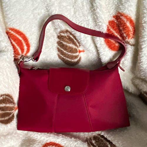 Longchamp burgundy small - burgundy,