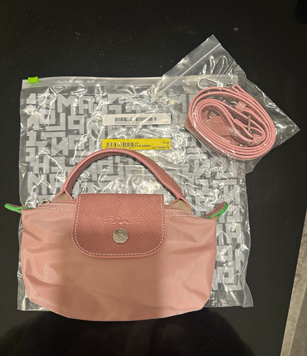 Longchamp small pink nylon - pink,