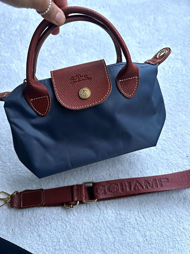 Longchamp grey nylon - longchamp,