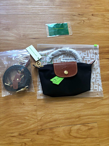 Longchamp pliage black top - le,