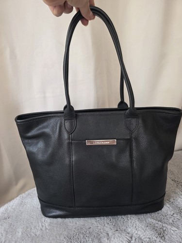 Longchamp leather shoulder bag - longchamp,