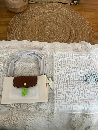 Longchamp pliage beige - pliage,