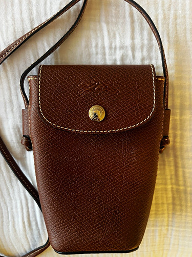 Longchamp brown leather - longchamp,