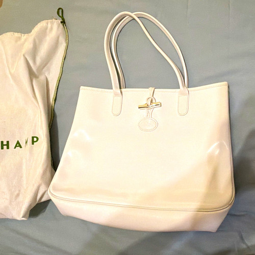 Longchamp white leather - longchamp,