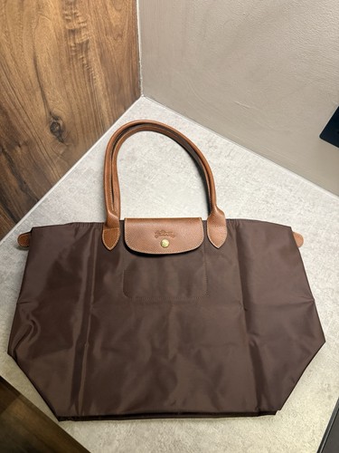 Genuine longchamp brown nylon - genuine,