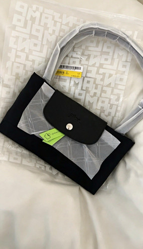 Longchamp black nylon - longchamp,