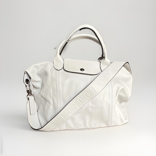 Longchamp pliage cuir - le,