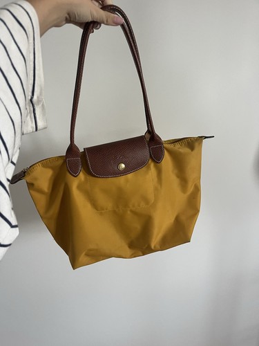Longchamp bag mustard yellow - bag,