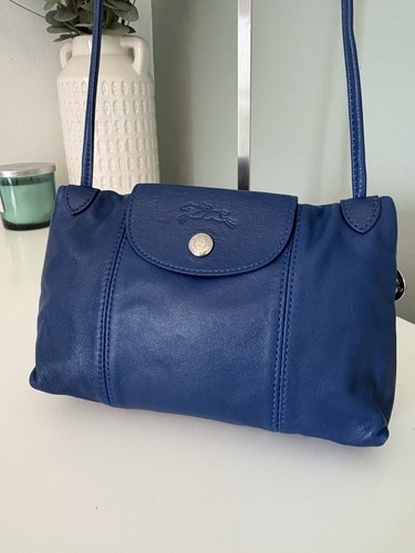 Blue longchamp small leather - longchamp,