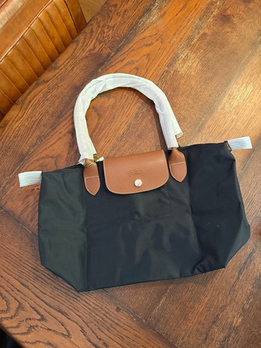 Longchamp black med nylon - longchamp,