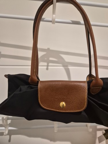 Longchamp black medium - black,