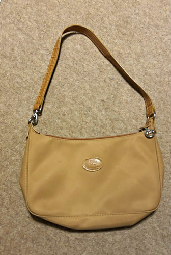 Longchamp beige nylon - longchamp,