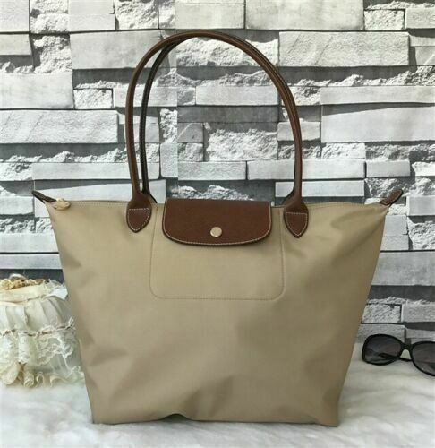 Longchamp bag beige - longchamp, large