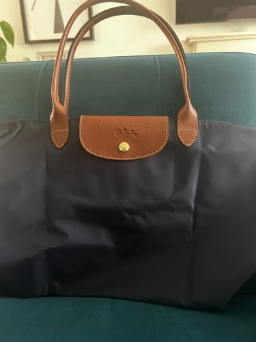 Longchamp pliage navy nylon - le,