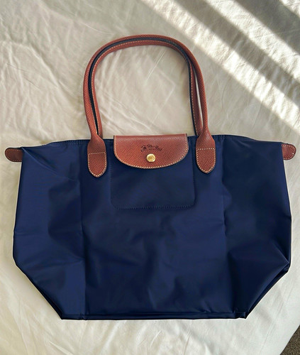 Longchamp pliage large navy - le,