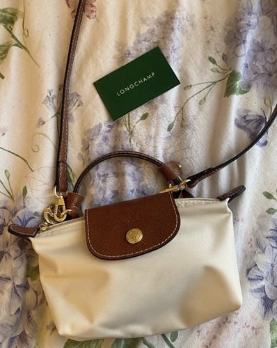 Longchamp mini white cream - longchamp,