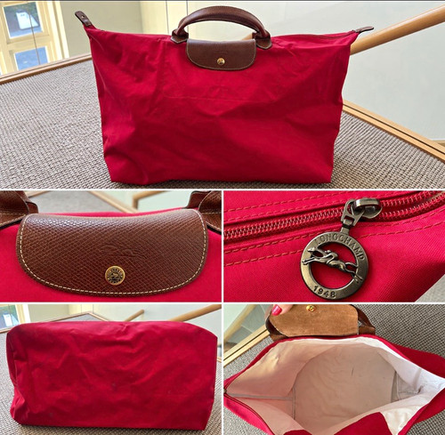 Longchamp pliage red nylon - pliage,