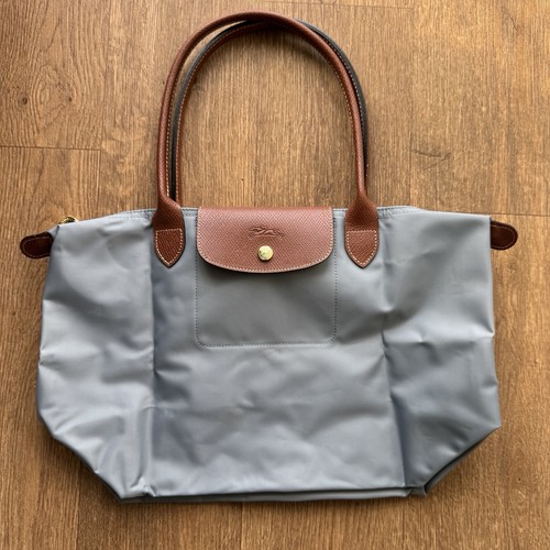 Longchamp pliage dusty blue - le,