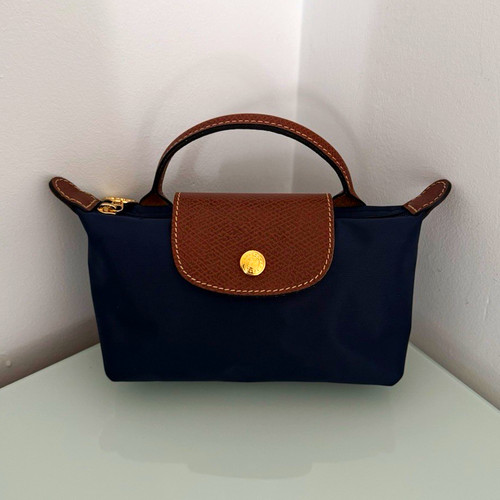 Longchamp pliage small navy - longchamp,