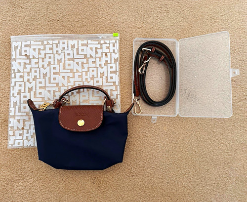 Longchamp mini navy - mini, top