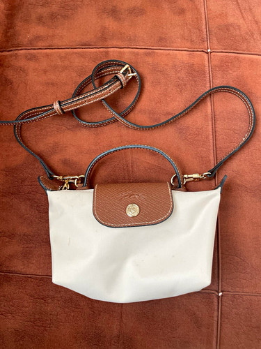 Longchamp beige nylon - longchamp,