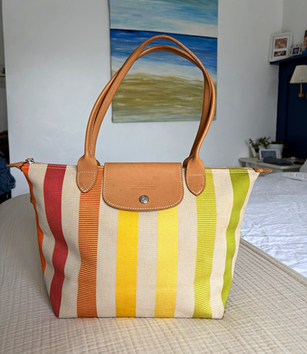 Longchamp pliage striped - le,