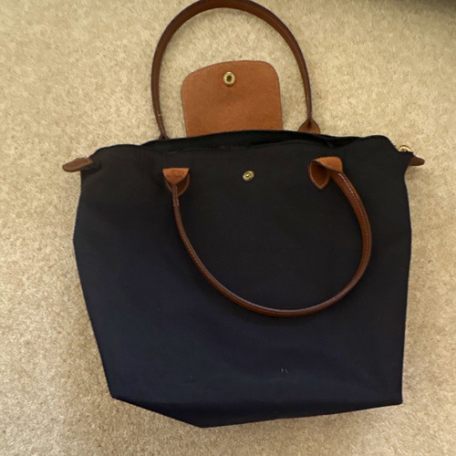 Longchamp black nylon tote - longchamp,