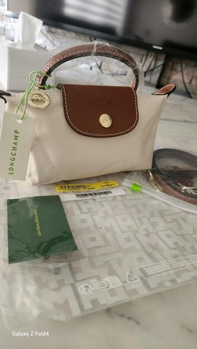 Longchamp small beige nylon - small, &