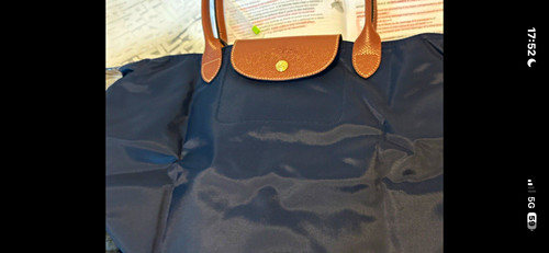 Longchamp women navy nylon - navy,