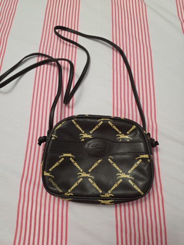 Longchamp leather shoulder - shoulder, bag
