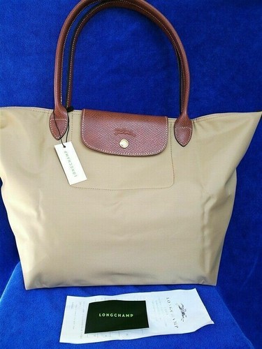 Longchamp bag beige large - bag/beige,