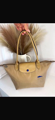 Longchamp pliage beige - longchamp,