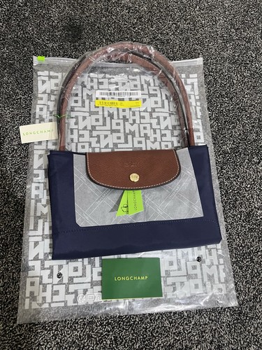 Longchamp large navy - longchamp, blue