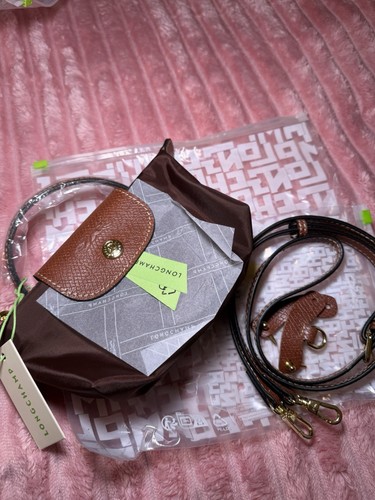 Longchamp mini pliage brown - longchamp,