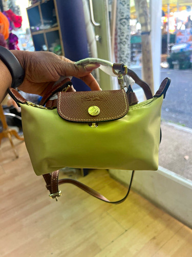 Longchamp green nylon - longchamp,